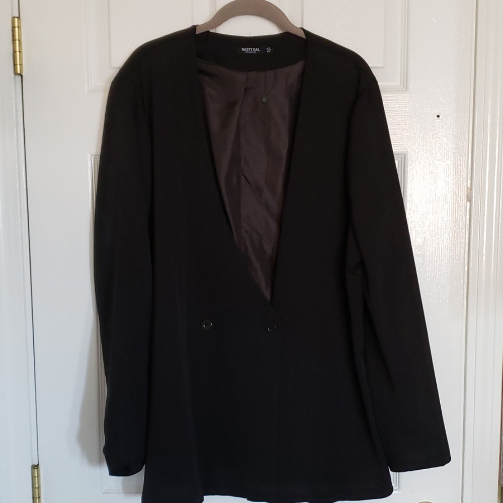 Nasty Gal oversized blazer - 16